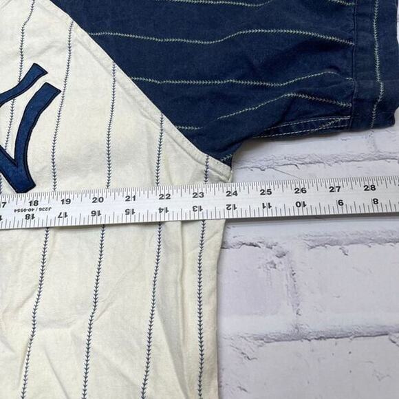 Joe Dimaggio Jersey Mens Large Vintage New York Yankees MLB Baseball Mirage - Picture 13 of 16
